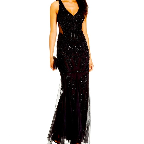 Adrianna Papell beaded gown - Picture 1 of 6